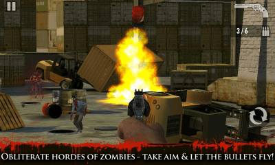 Screenshot of the application Contract Killer: Zombes (NR) - #3