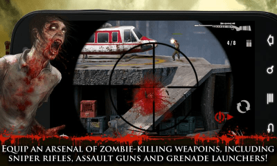 Screenshot of the application Contract Killer: Zombes (NR) - #5