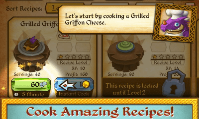 Screenshot of the application Tavern Quest - #5