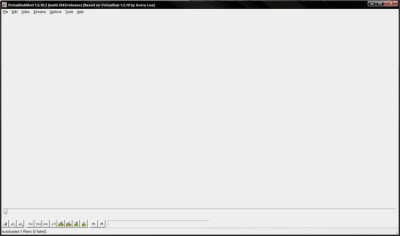 Screenshot of the application VirtualDubMod - #1