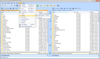 Screenshot of the application SpeedCommander - #6