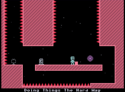 Screenshot of the application VVVVVV - #1