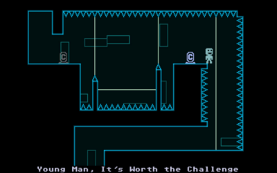 Screenshot of the application VVVVVV - #4