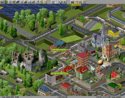 Screenshot of the application Simutrans - #1