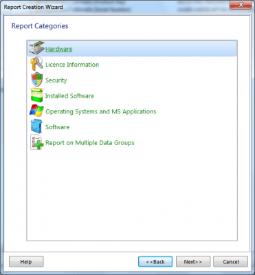 Screenshot of the application DEKSI Network Inventory - #7