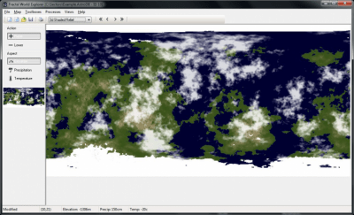 Screenshot of the application AstroSynthesis - #4