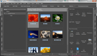 Screenshot of the application digiKam - #6