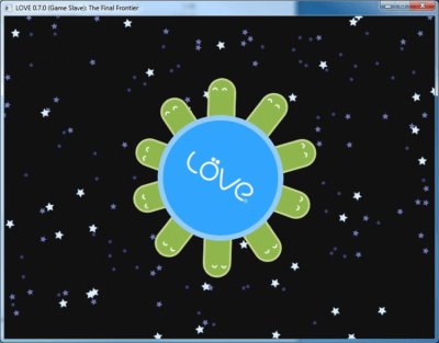 Screenshot of the application LÖVE - #1
