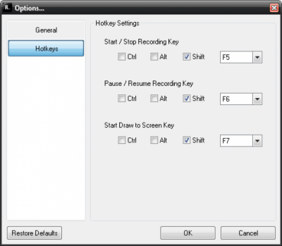 Screenshot of the application Recordzilla Screen Recorder - #7