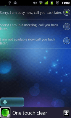Screenshot of the application SMS Autoresponder - #2