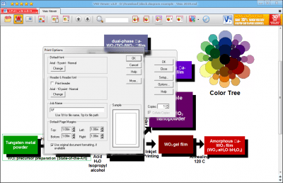 Screenshot of the application VSD Viewer - #1