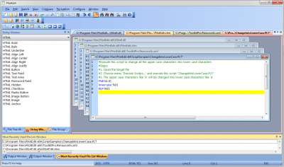 Screenshot of the application PilotEdit - #1