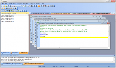 Screenshot of the application PilotEdit - #6