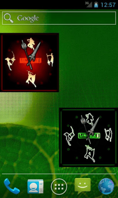 Screenshot of the application Lineage II Clock widget - #3