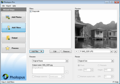 Screenshot of the application Photopus Pro - #3