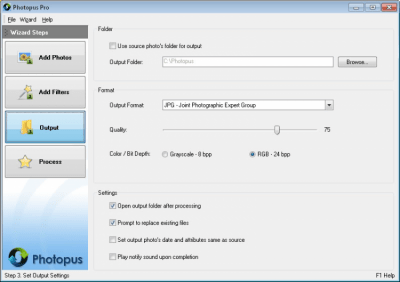 Screenshot of the application Photopus Pro - #4