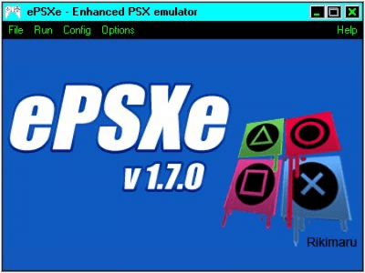 Screenshot of the application ePSXe - #1