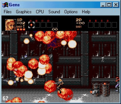 Screenshot of the application Gens - #3