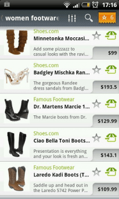 Screenshot of the application Shoptimus International - #4