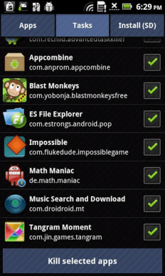 Screenshot of the application Appcombine - #2