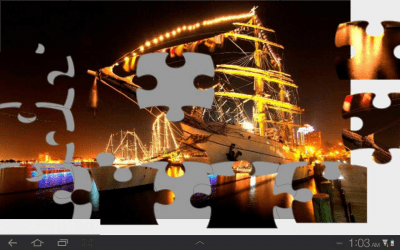 Screenshot of the application Puzzle Yacht - #1