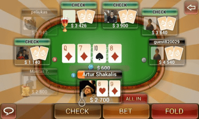 Screenshot of the application Whee Poker - #1