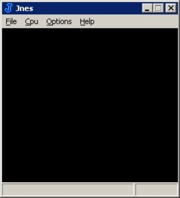 Screenshot of the application Jnes - #1