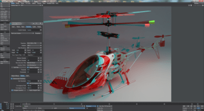 Screenshot of the application LightWave 3D - #1