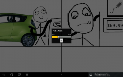 Screenshot of the application Rage Comic Maker - #4
