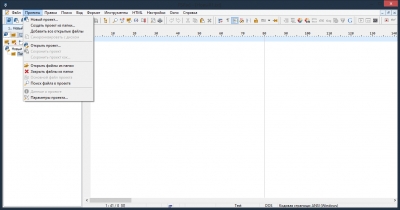 Screenshot of the application PSPad - #6