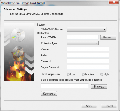 Screenshot of the application VirtualDrive Pro - #2