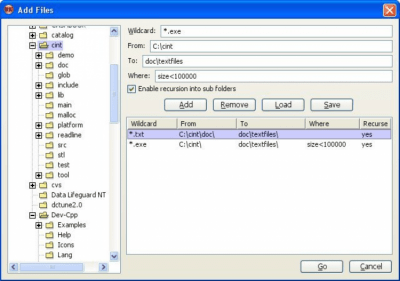 Screenshot of the application WinRK - #3