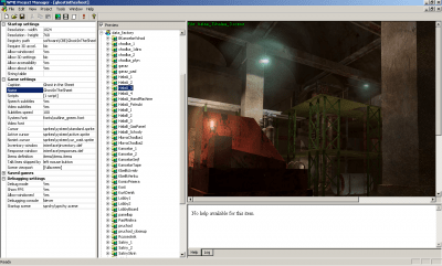 Screenshot of the application Wintermute Engine - #1