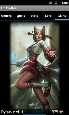 Screenshot of the application League of Legends Crafter - #4