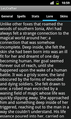 Screenshot of the application League of Legends Crafter - #5