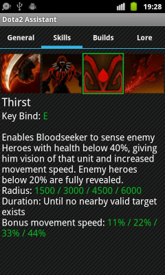 Screenshot of the application Dota 2 Assistant - #3
