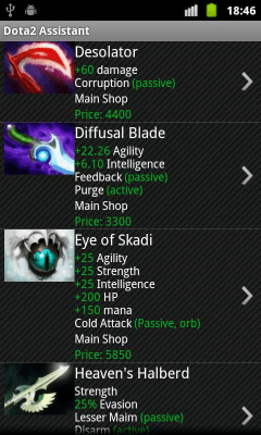 Screenshot of the application Dota 2 Assistant - #7