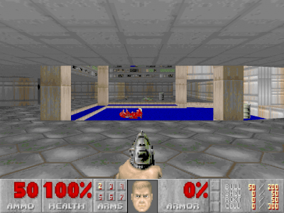 Screenshot of the application GZDoom - #1