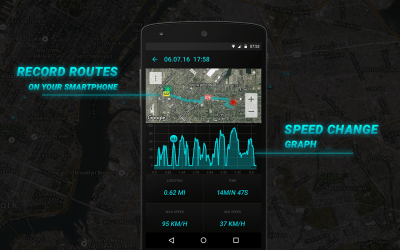 Screenshot of the application Speedometer PRO - #5