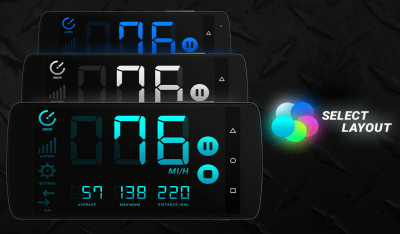 Screenshot of the application Speedometer PRO - #9