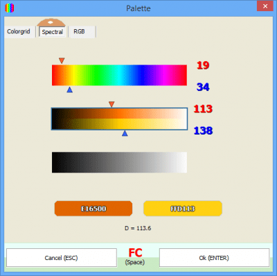 Screenshot of the application PaintCAD 4Windows - #21