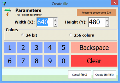 Screenshot of the application PaintCAD 4Windows - #24