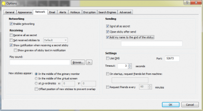 Screenshot of the application Stickies - #6