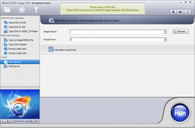 Screenshot of the application WinX DVD Copy Pro - #2