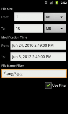 Screenshot of the application Folder Compare - #5