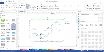 Screenshot of the application EDraw Max - #5
