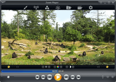 Screenshot of the application Zoom Player Home Pro - #1