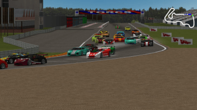 Screenshot of the application TORCS - #4