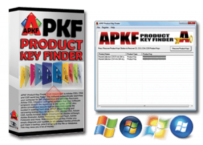 Screenshot of the application Adobe Product Key Finder for Windows - #1