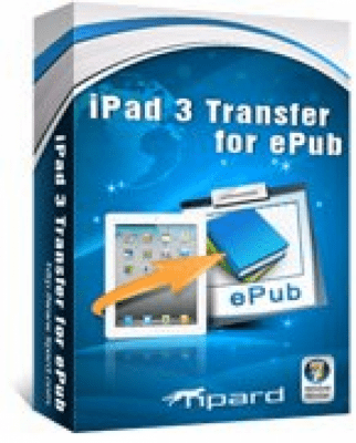 Screenshot of the application Tipard iPad 3 Transfer for ePub - #1